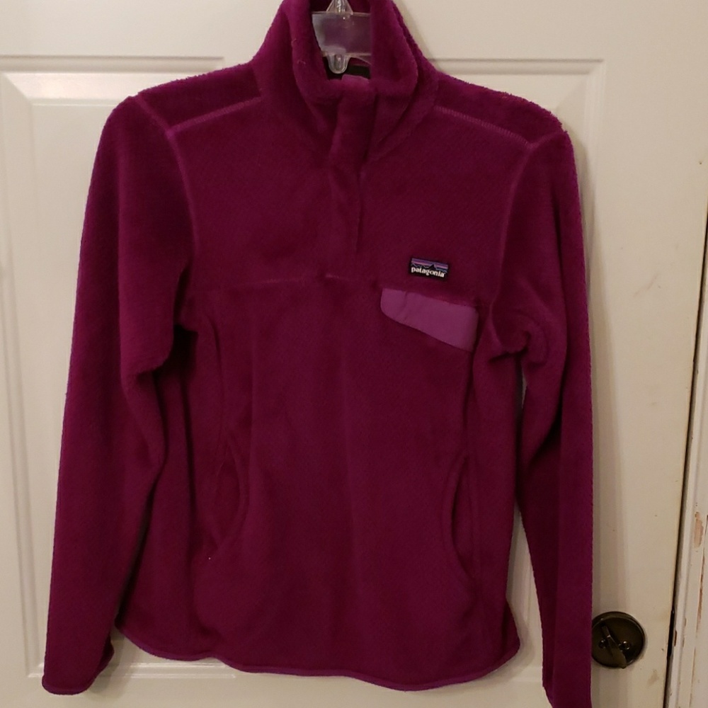 Noth face fleece pullover jacket